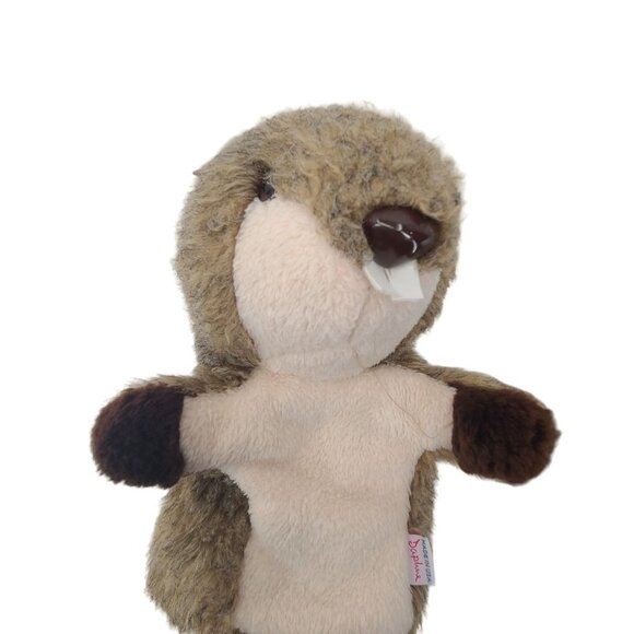 Daphne Kids Gopher Hand Puppet Brown One Size - Picture 2 of 7